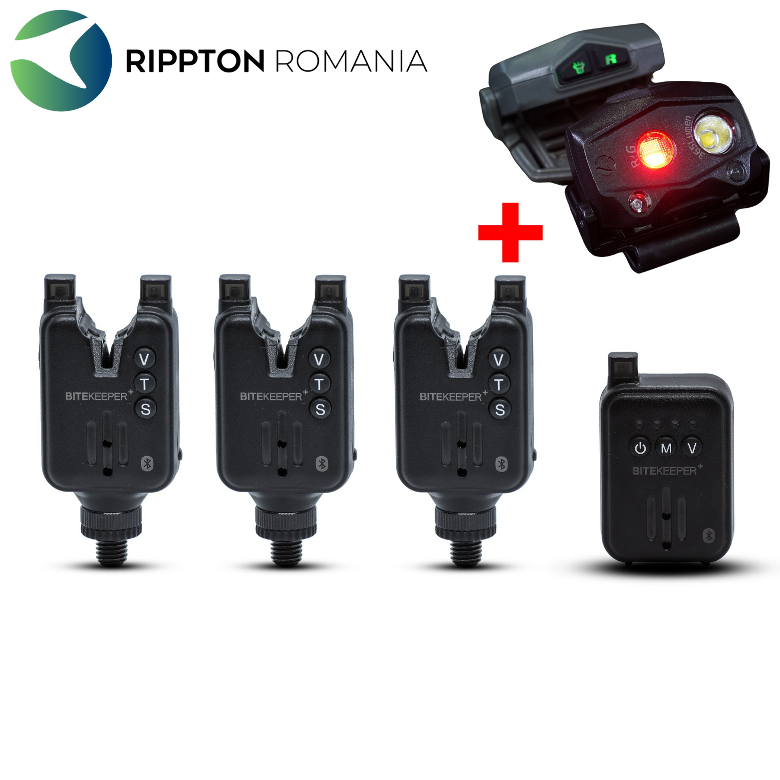 Rippton - Alarmă de mușcătură BiteKeeper Pro + Lanternă frontală StellarLight gratuită