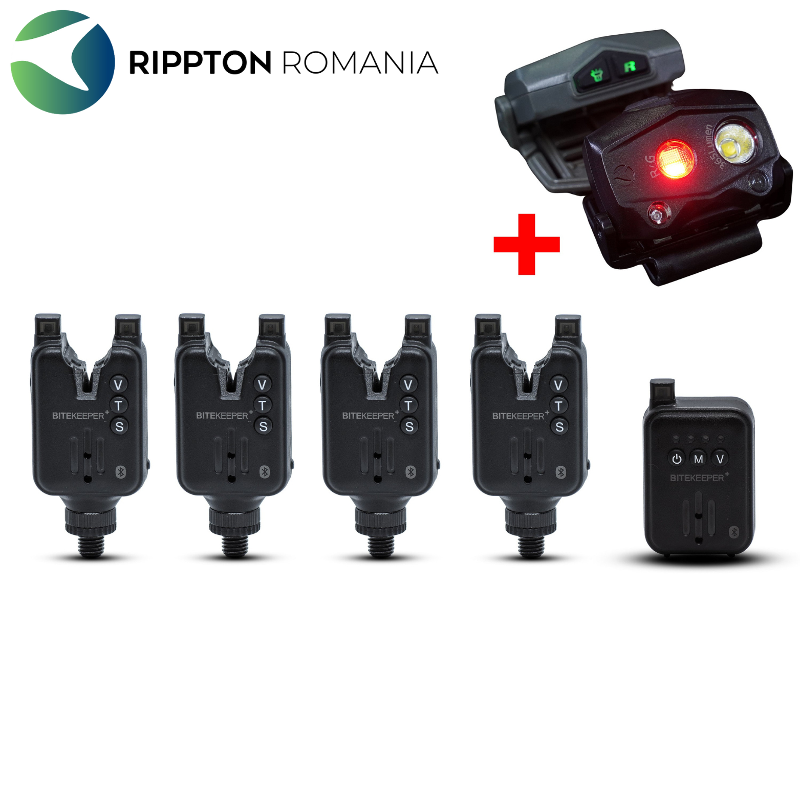 Rippton - Alarmă de mușcătură BiteKeeper Pro + Lanternă frontală StellarLight gratuită