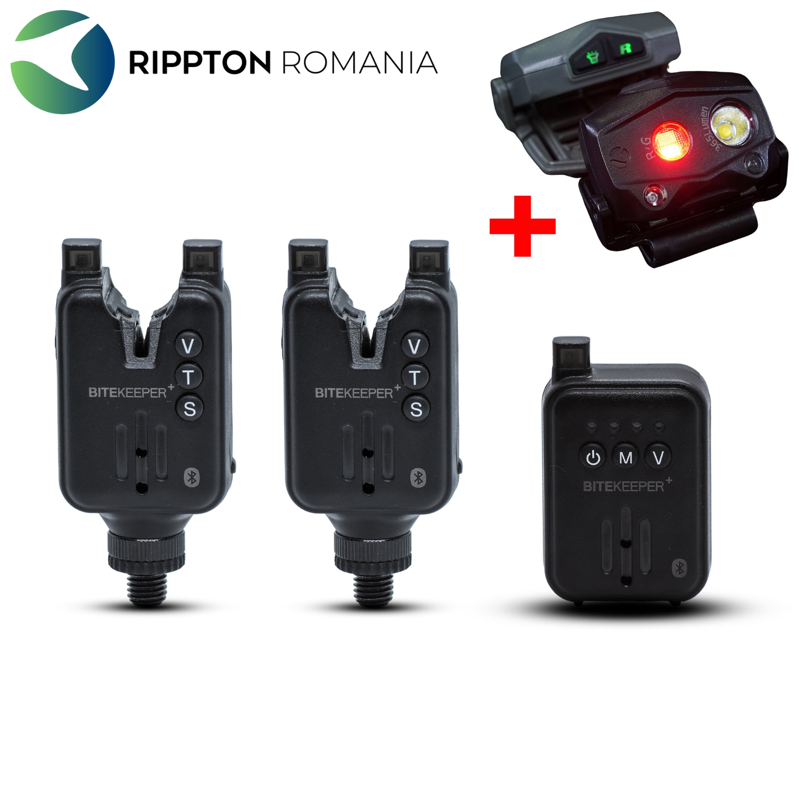 Rippton - Alarmă de mușcătură BiteKeeper Pro + Lanternă frontală StellarLight gratuită