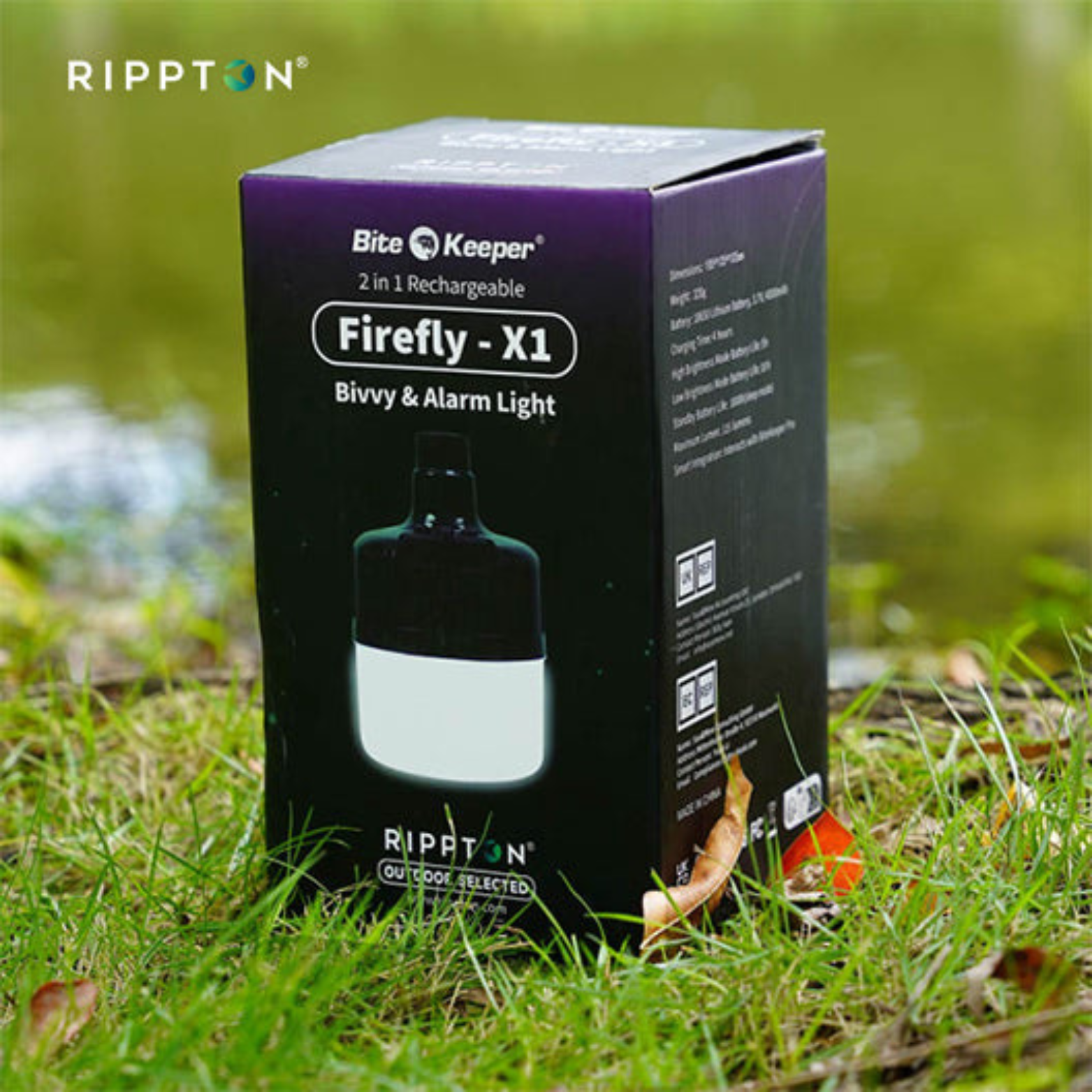 Rippton - Firefly lampă cu indicator de mușcătură
